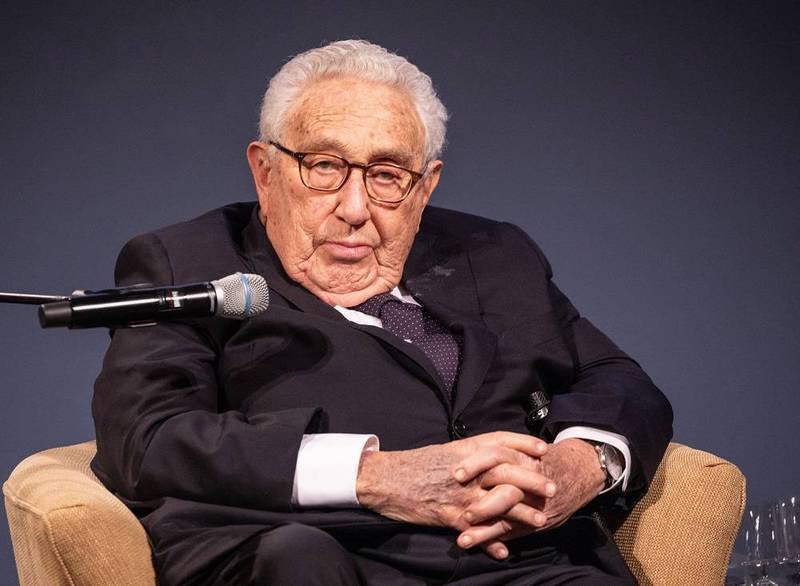 美國季辛吉（Henry Kissinger）曾有句名言：「美國沒有永遠的朋友或敵人，只有永遠的利益」（歐新社檔案照）
