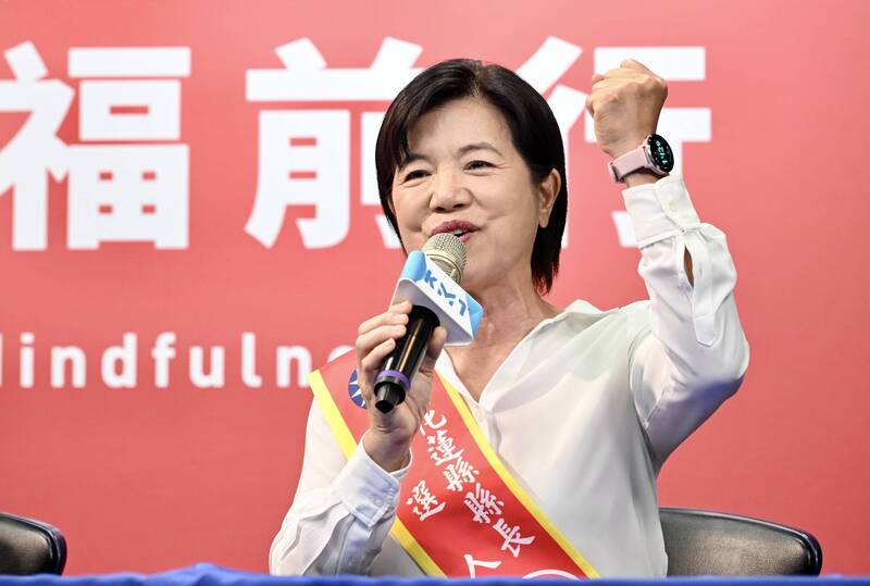 花蓮縣吉安鄉長游淑貞表示，若普發現金，恐導致橋梁補強、道路建設、震後重建停擺，甚至長照、營養午餐與弱勢照顧面臨「斷炊危機」。（資料照）