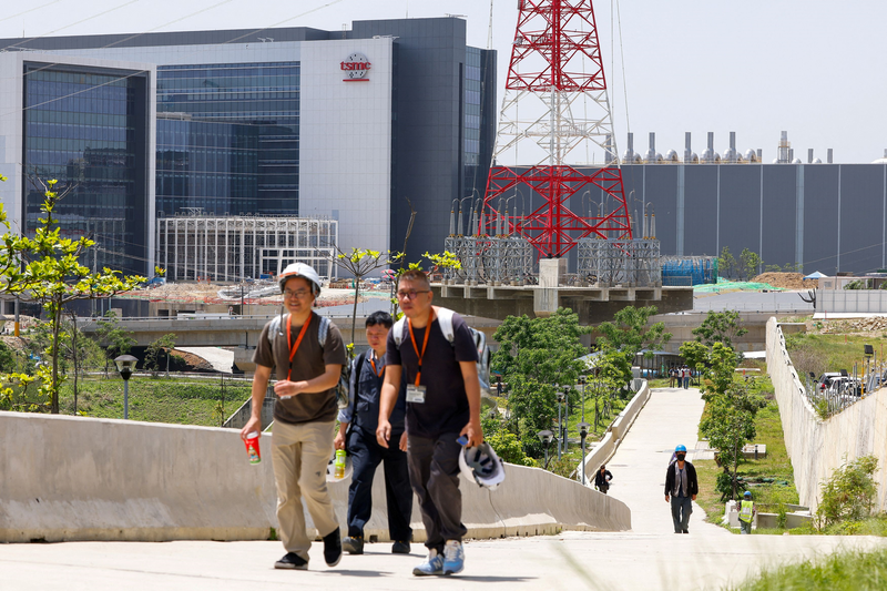 引進磁浮技術，能將台北、桃園、新竹、台中連成一個「超級矽谷帶」。圖為竹科園區。（路透檔案照）