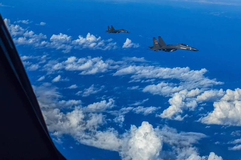 真正威脅和平的從來不是對話本身，而是中國持續不斷的對台軍事施壓。（美聯社檔案照）