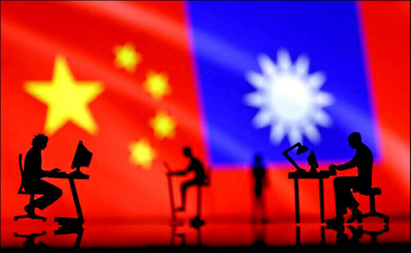 台灣面對中國認知作戰，往往採取毫無底線且敏感的防禦姿態，卻從來沒有想過主導敘事框架。（路透檔案照）
