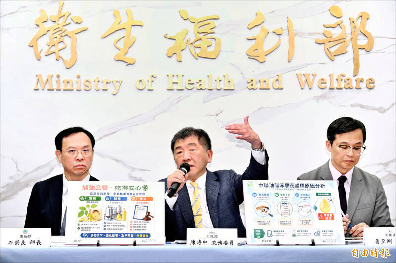 衛福部日前公布第三方專家群調查報告，指中聯油2025年放寬黃豆熱損率允收標準，放行風險較高的黃豆入廠，卻並未同步調整製程，且並未積極矯正經常性異常，導致生產油品出現苯駢芘超標情況。（資料照）