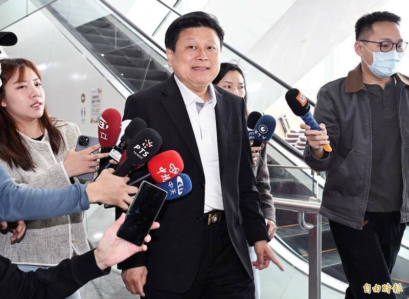 傅崐萁當時表示，遭香港政府扣押的單一團員，他從來不認識。（資料照）
