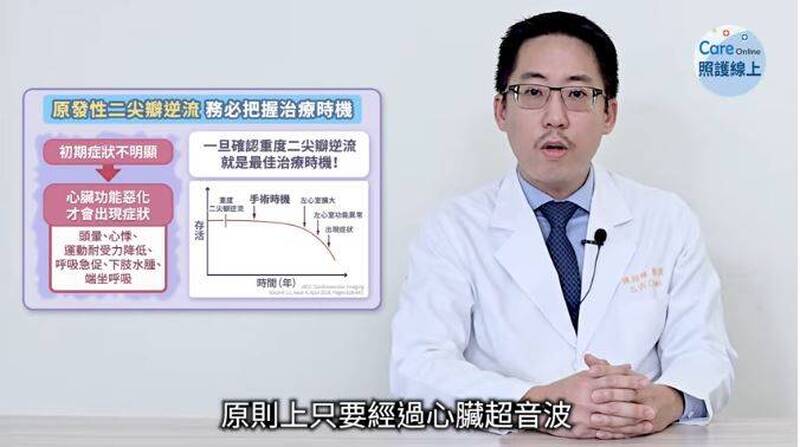 照護線上》二尖瓣逆流手術重點，心臟外科醫師解析