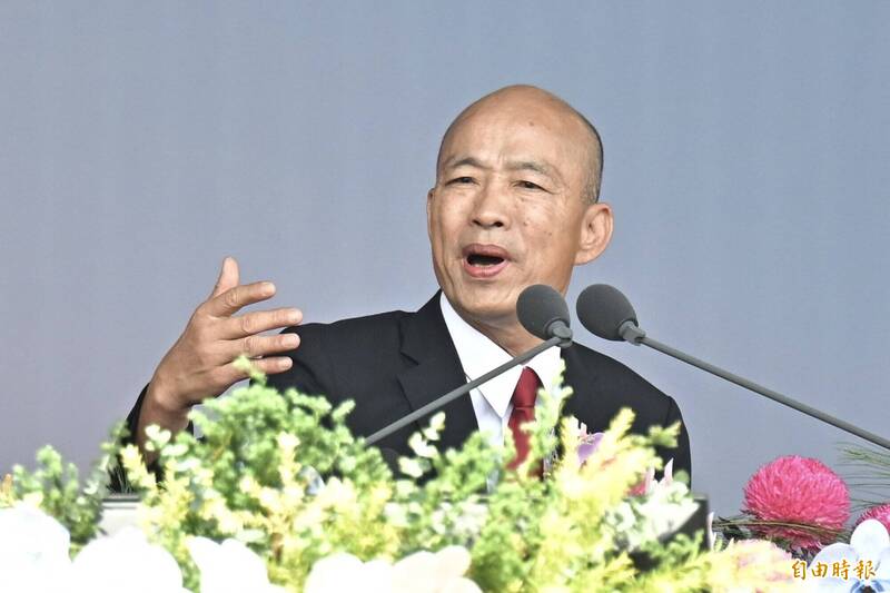 自由開講》韓國瑜雙十脫稿演出 根本是對憲政體制的不理解