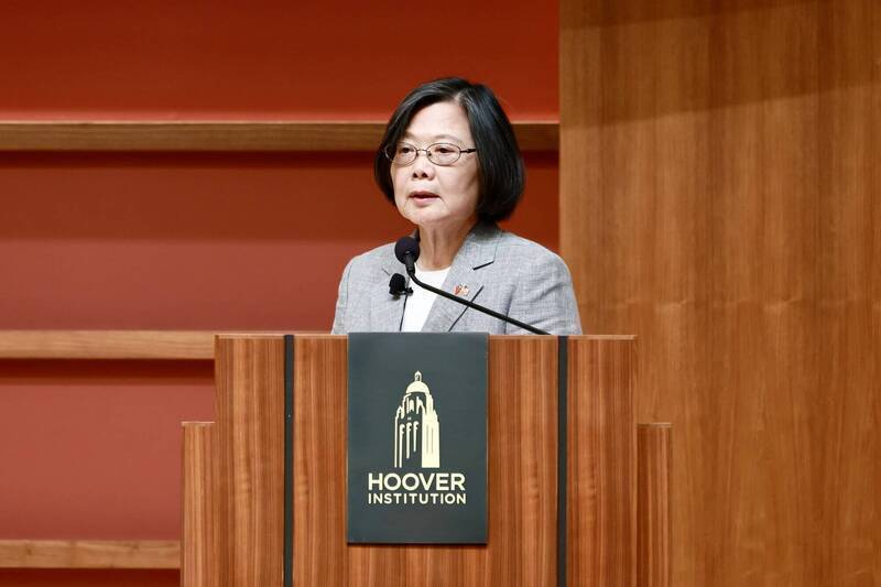 自由開講》從蔡英文胡佛演說 看懂「網狀民主韌性」的價值