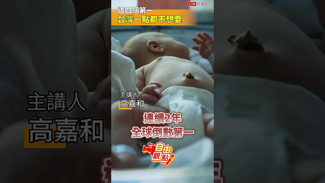 這四個第一 台灣一點都不想要｜20260913 自由觀點｜#shorts